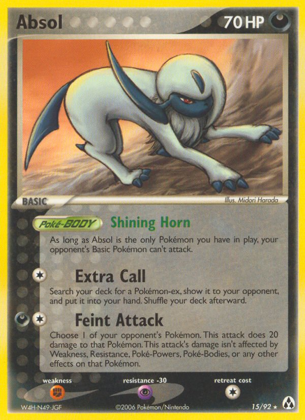 Absol - 15/92 - Legend Maker