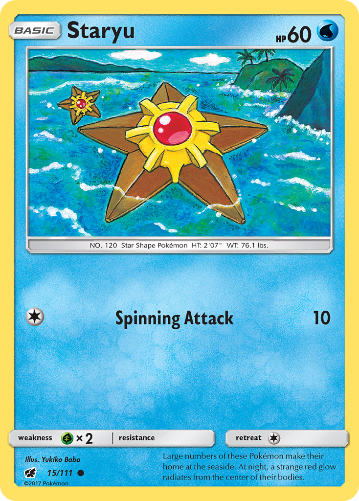 Staryu - 015/111 - Crimson Invasion