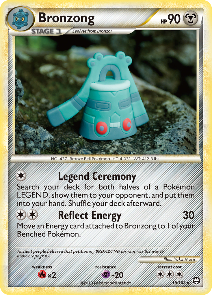 Bronzong - 015/102 - HS—Triumphant