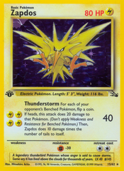 Zapdos - 15/62 - Fossil