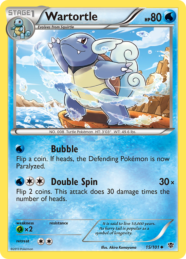 Wartortle - 015/101 - Plasma Blast