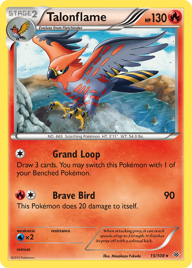 Talonflame - 015/108 - Roaring Skies