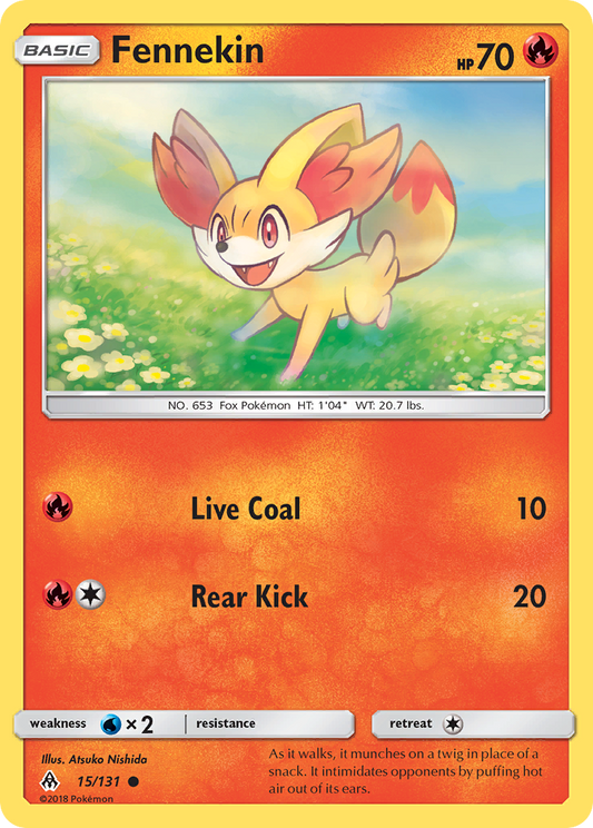 Fennekin - 015/131 - Forbidden Light