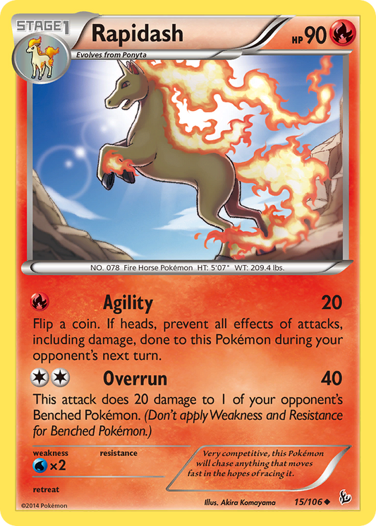 Rapidash - 015/106 - Flashfire