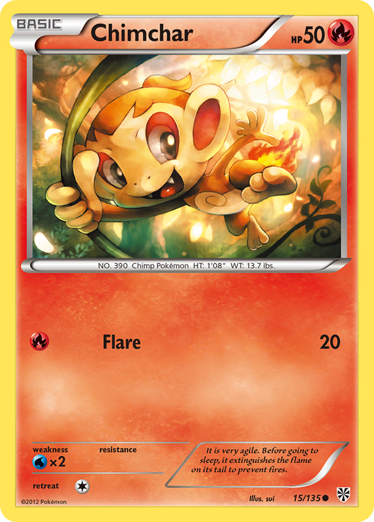 Chimchar - 015/135 - Plasma Storm