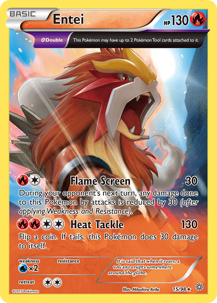 Entei - 15/98 - Ancient Origins