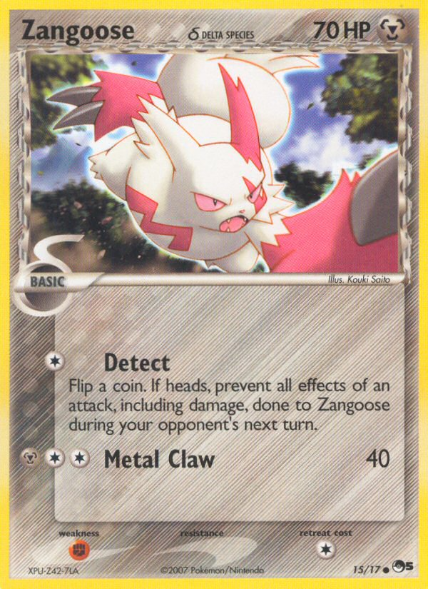 Zangoose ? - 15/17 - POP Series 5