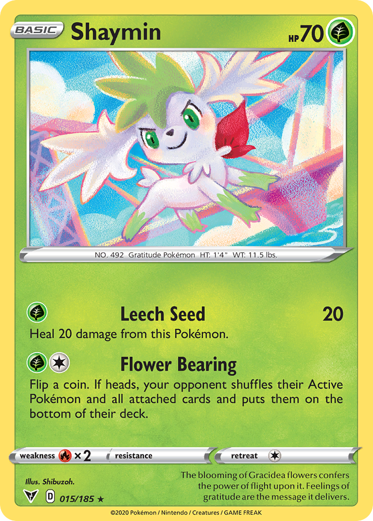 Shaymin - 015/185 - Vivid Voltage