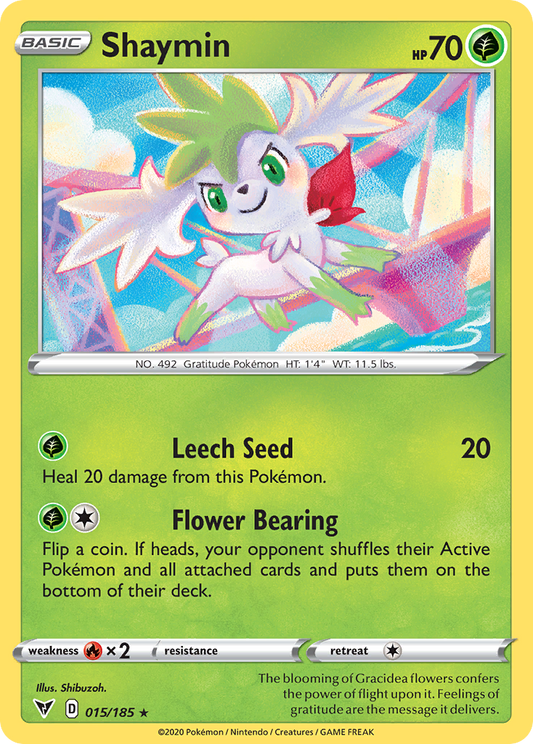 Shaymin - 015/185 - Vivid Voltage