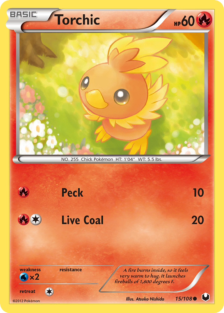 Torchic - 015/108 - Dark Explorers