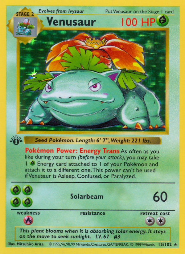 Venusaur - 015/102 - Base