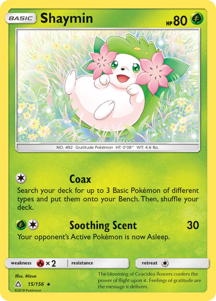 Shaymin - 015/156 - Ultra Prism