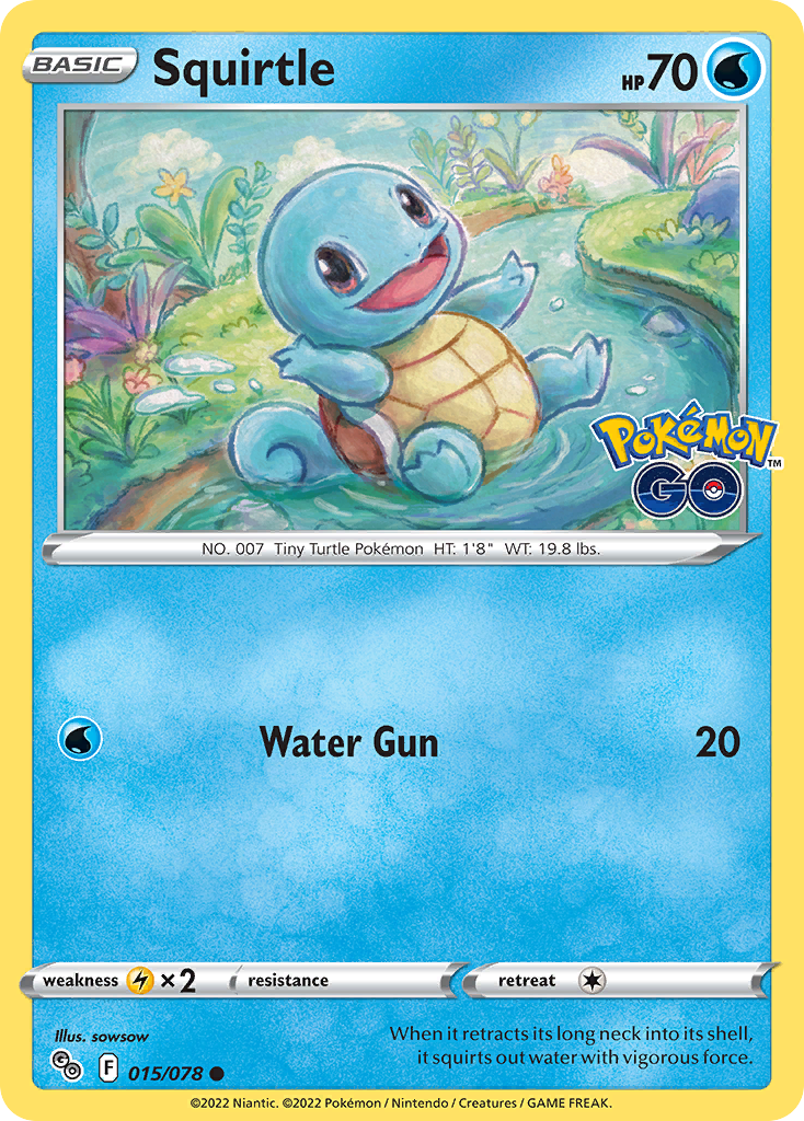 Squirtle - 15/78 - Pokémon GO