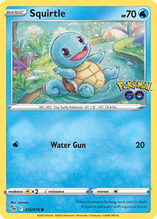 Squirtle - 15/78 - Pokémon GO