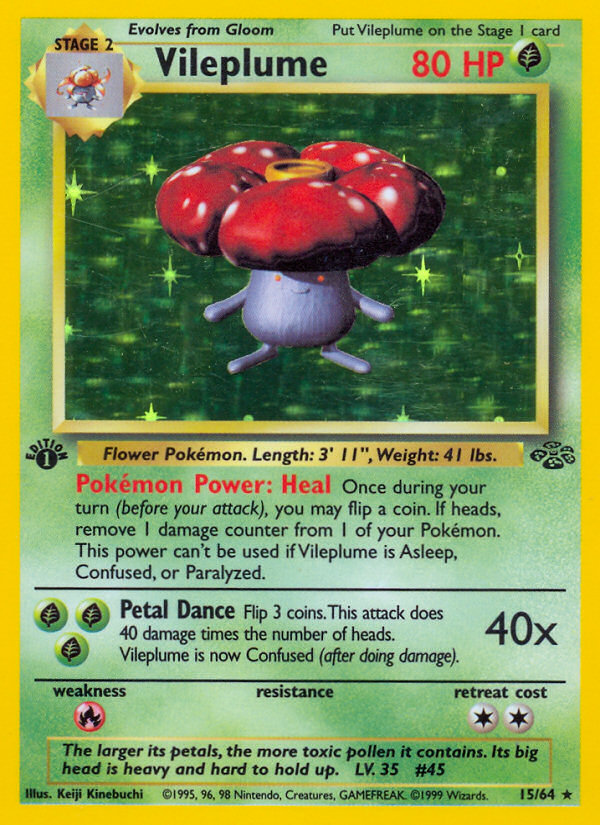 Vileplume - 15/64 - Jungle