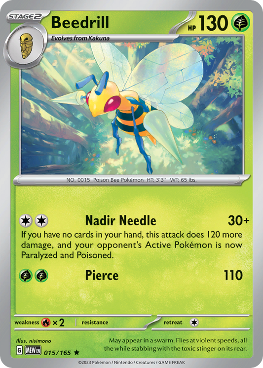 Beedrill - 015/165 - 151