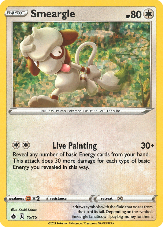 Smeargle - 15/15 - McDonald's Collection 2022