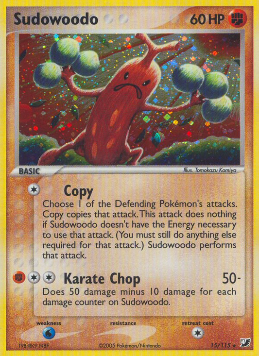 Sudowoodo - 015/115 - Unseen Forces