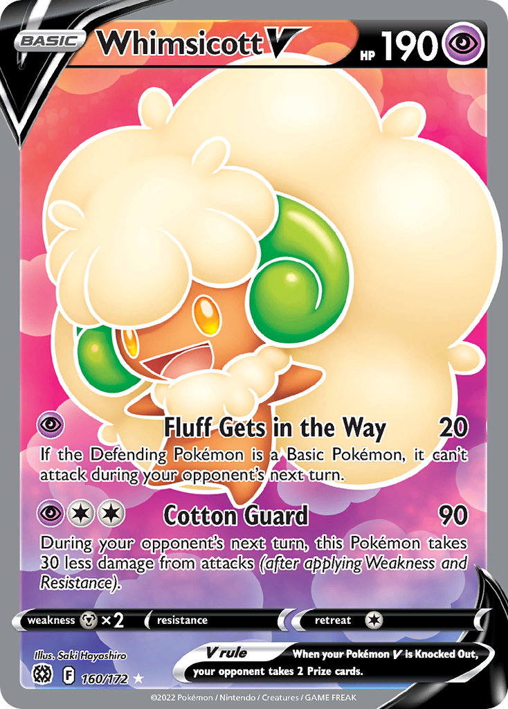 Whimsicott V - 160/172 - Brilliant Stars