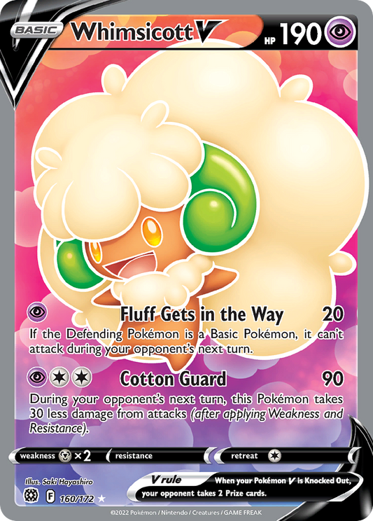 Whimsicott V - 160/172 - Brilliant Stars