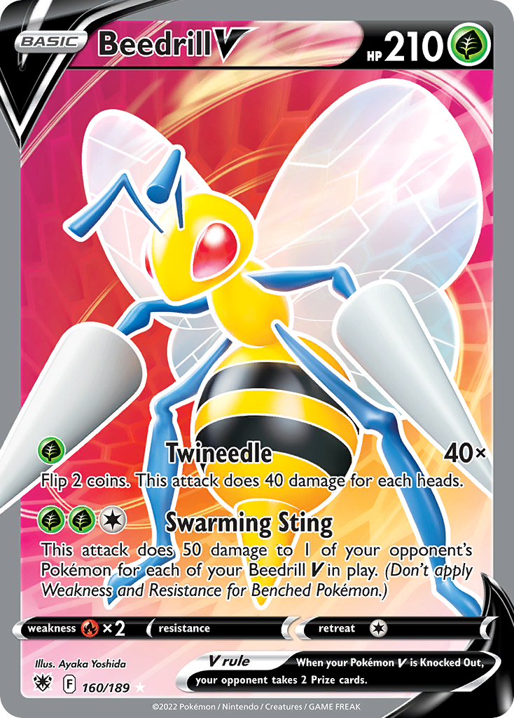 Beedrill V - 160/189 - Astral Radiance