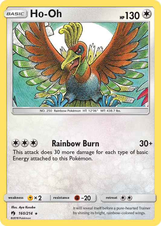 Ho-Oh - 160/214 - Lost Thunder