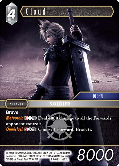 Cloud (Legend) - PR-021/1-182L - Promo - FF: Promo Cards