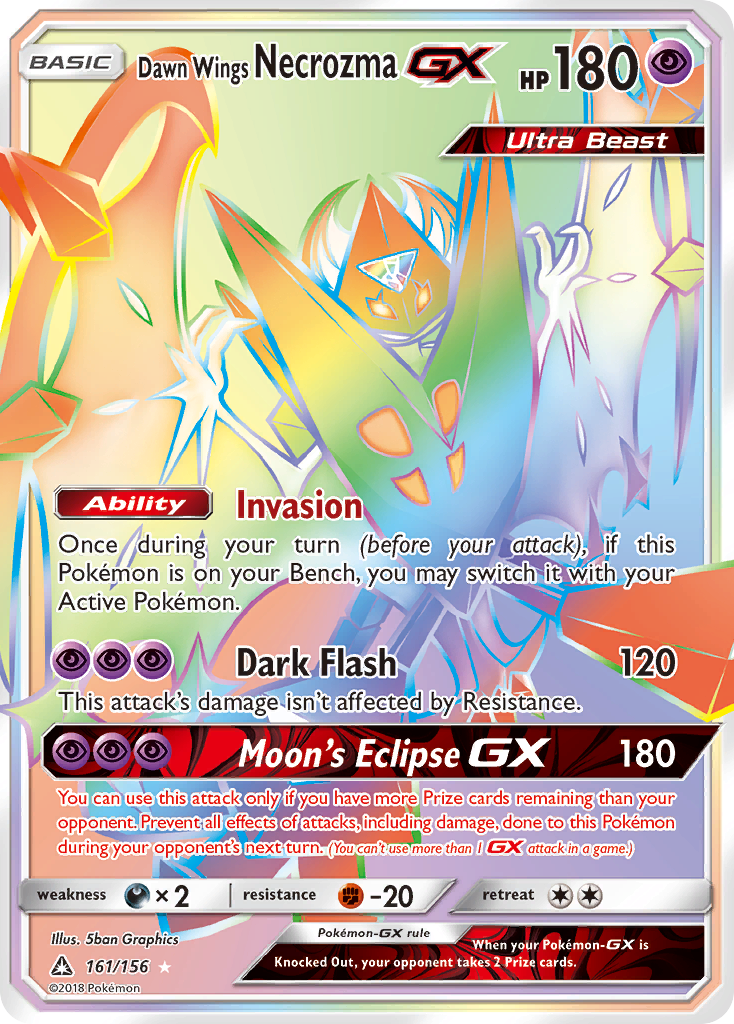 Dawn Wings Necrozma-GX - 161/156 - Ultra Prism