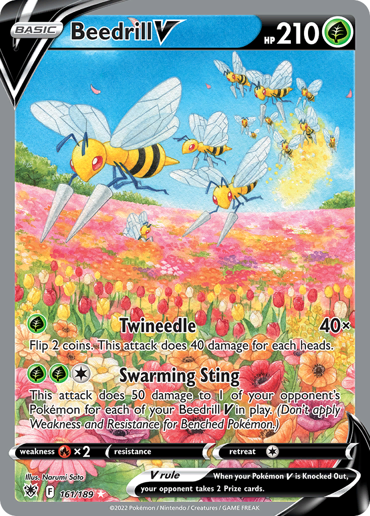 Beedrill V - 161/189 - Astral Radiance