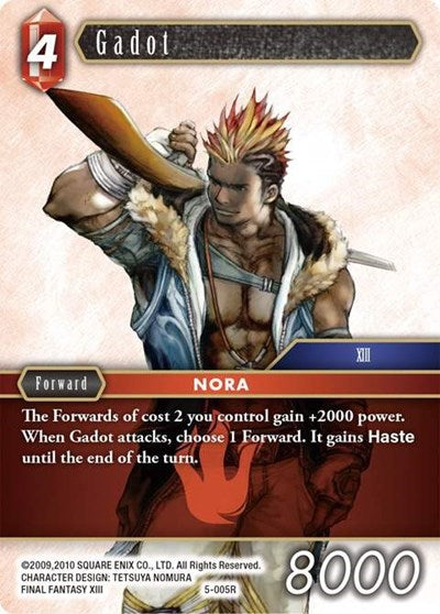 Gadot - 5-005R - Rare - Opus V