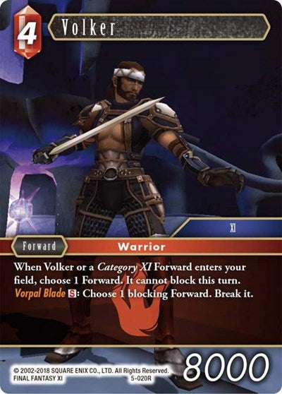 Volker - 5-020R - Rare - Opus V