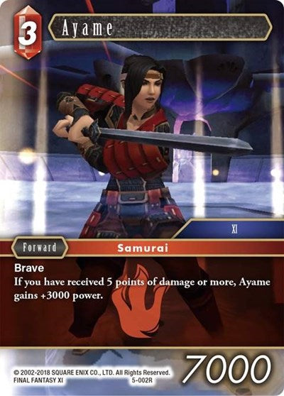 Ayame - 5-002R - Rare - Opus V