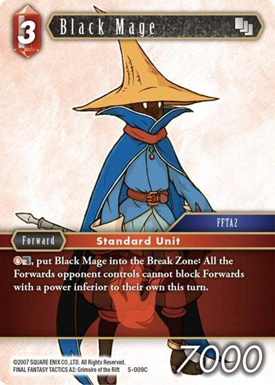 Black Mage - 5-009C - Common - Opus V