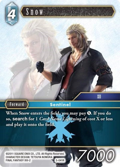 Snow - 5-041R - Rare - Opus V