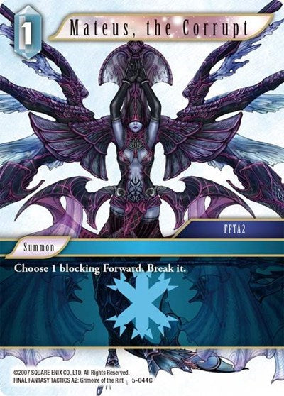 Mateus, the Corrupt - 5-044C - Common - Opus V