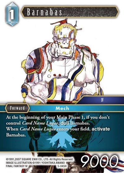 Barnabas - 5-045H - Hero - Opus V