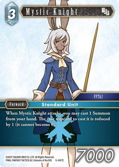 Mystic Knight - 5-047C - Common - Opus V
