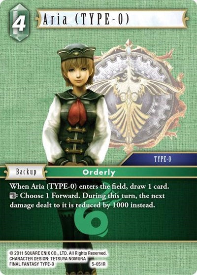 Aria (TYPE-0) - 5-051R - Rare - Opus V