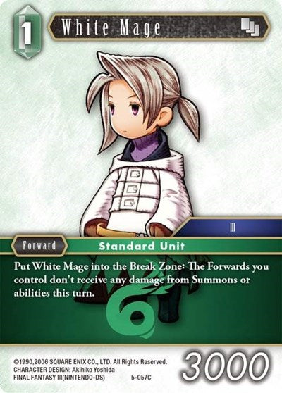 White Mage (Luneth) - 5-057C - Common - Opus V