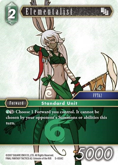 Elementalist - 5-058C - Common - Opus V