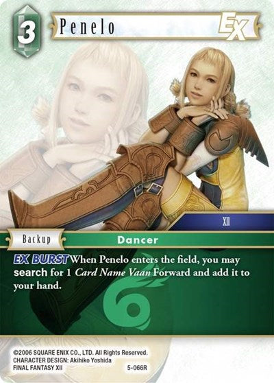 Penelo EX - 5-066R - Rare - Opus V