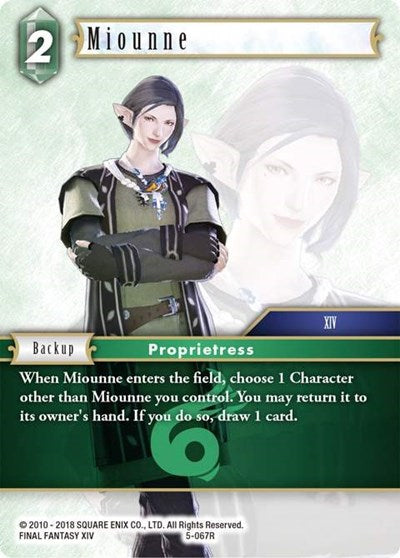 Miounne - 5-067R - Rare - Opus V