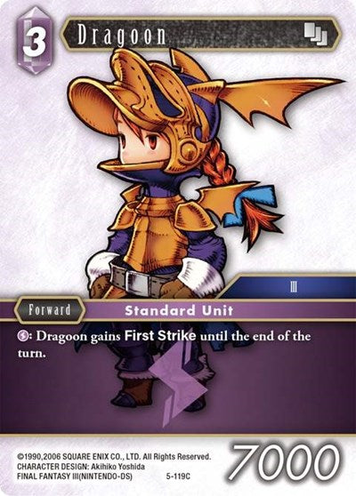 Dragoon (Refia) - 5-119C - Common - Opus V