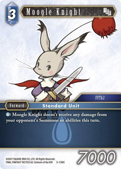 Moogle Knight - 5-138C - Common - Opus V