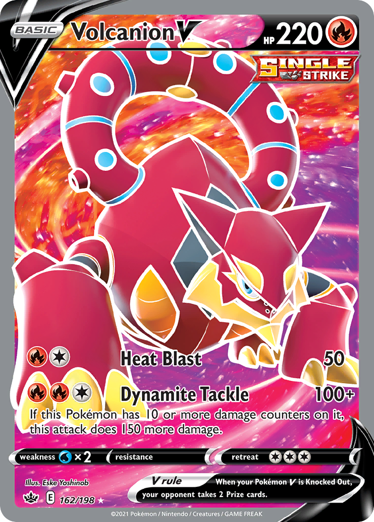 Volcanion V - 162/198 - Chilling Reign