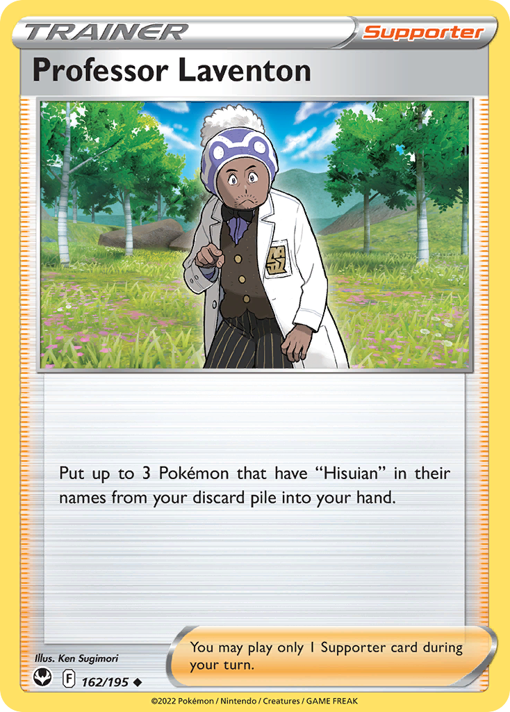 Professor Laventon - 162/195 - Silver Tempest