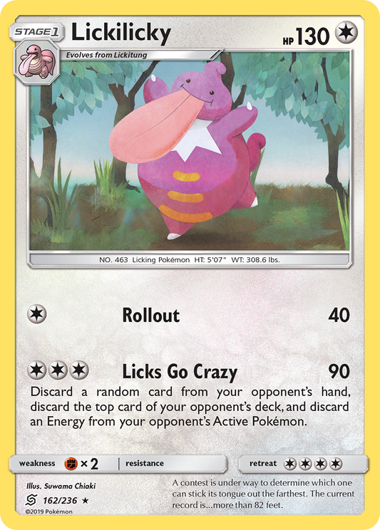 Lickilicky - 162/236 - Unified Minds