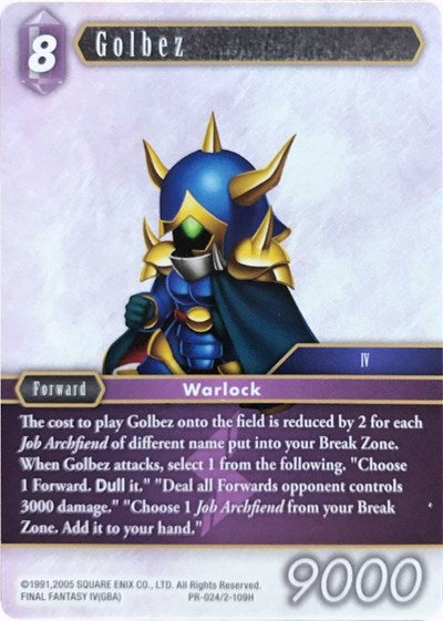 Golbez - PR-024/2-109H - Promo (Alternate Art Promo) - FF: Promo Cards