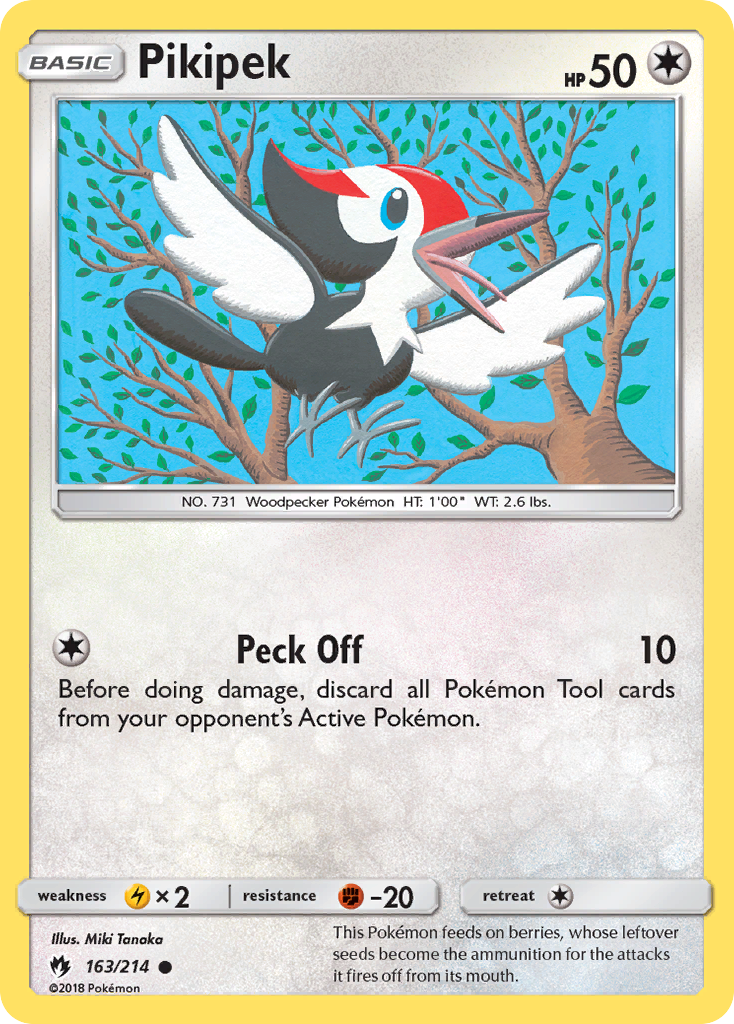 Pikipek - 163/214 - Lost Thunder