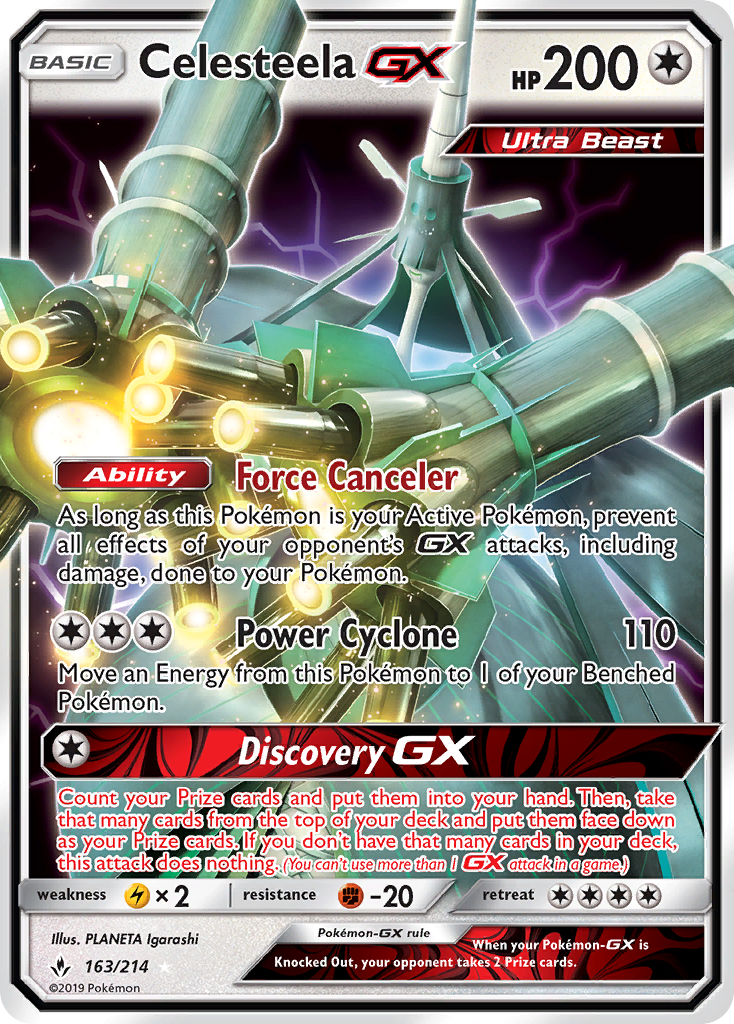 Celesteela-GX - 163/214 - Unbroken Bonds